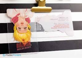 50 Clear Business Cards You Have To See Designed By Plastic Printe