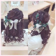 いろんな種類のリボンを組み合わせたハーフアップ わたし的にラメのリボンがとってもかわいかったです ヘアメ ヘアセット nbsp nbsp hairstyle nbsp nbsp nbsp nbsp hairarrange nbsp nbsp nbs