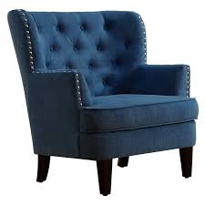 Laurel Foundry Modern Farmhouse Ivo 30 Wingback Chair Reviews Wayfair In 2020 Wingback Chair Chair Blue Chair