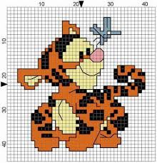 Tiger Puff Disney Cross Stitch Cross Stitch Beaded Cross Stitch