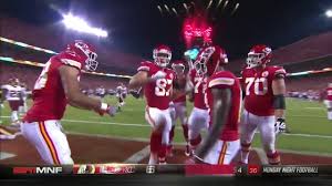 Travis Kelce Celebration Dance After Touchdown During Mnf Redskins V Chiefs Youtube #football #nfl #touchdown #kansas city chiefs #raise the roof.