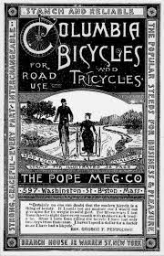 The Popular Steeds Victorian Bicycle Advert Poster Zazzle Com Bicycle Vintage Ads Tricycle
