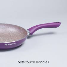 6 or 12 month special financing available. Wonderchef Royal Velvet Purple Set Non Stick Cookware Online India