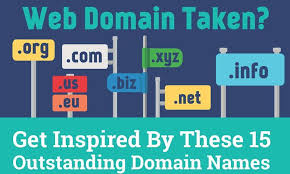 Take A Look At These 15 Outstanding Examples Of Original Domain Names And Apply These Patterns To Your How To Memorize Things Infographic Great Business Ideas