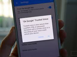 You can unlock your motorola mobile with google or gmail account. No Trusted Voice Option Coming To The Nexus 6
