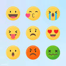 Download Premium Vector Of Face Emoticon Symbol Set Vector 1230197