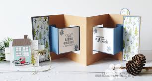 Ich wünsche euch viel spaß beim basteln zu weihnachten und beim karten basteln. Workshop Kraftvolle Weihnachten Pop Up Leporello Karte Kleine Stempelmiez Basteln Aus Liebe