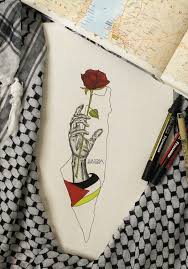  Palestine ÙÙØ³Ø·ÙÙ My Palestine Flower ÙØ±Ø¯ØªÙ ÙÙØ³Ø·ÙÙ Palestine Art Protest Art Palestine History
