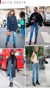 Calça Jeans Para Usar Com Bota Cano Curto How To Closet Minimalista Steal The Look Jeans De Inverno Moda Botas Look Botinha