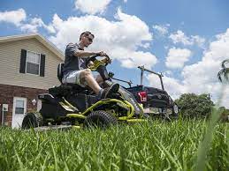 Lead acid batteries are cheapest up front. Ryobi Battery Powered Riding Mower Review Rm480e Ptr