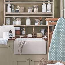 This organization idea makes use of wasted space and. Utility Room Storage Ideas 35 Practical Yet Stylish Ways To Organise A Utility
