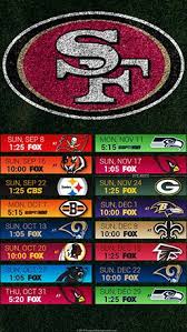 In fact, they are considered the largest week 1 favorite in a road game over the hapless detroit lions. San Francisco 49ers 2019 Mobile Field Nfl Schedule Wallpaper San Francisco 49ers Schedule San Francisco 49ers 49ers