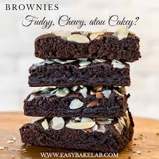 Resepi brownies yg dah banyak kali buat pun ada scroll di bawah ya. Fudgy Chewy Cakey Brownies Easybakelab