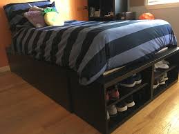 Ikea Hack Twin Xl Bed With Storage Food In The Kitchen Diy Storage Bed Ikea Hacks Bedroom Storage Bed Storage