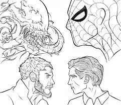 Drawing the spiderman is even more fun when you capture every detail right? Drawing A Venom Vs Spiderman Thing Finished With Drawing The Main Dudes The Problem Is With The Back Ground Im Not Sure What To Draw Suggestions Are Highly Appreciated Learnart