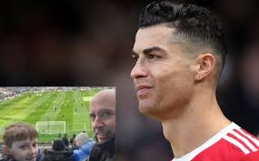 Padre gasta 83 mil pesos para que su hijo conozca a Cristiano Ronaldo…  ¡pero él no ha jugado!