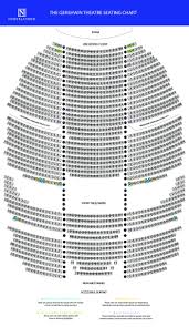 complete gershwin theatre seat chart gershwin theater new