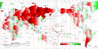 the global market according to your time zone language