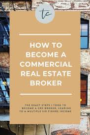 How To Become A Commercial Real Estate Broker The Exact Steps I Took To Launching A M Commercial Real Estate Broker Commercial Real Estate Real Estate License