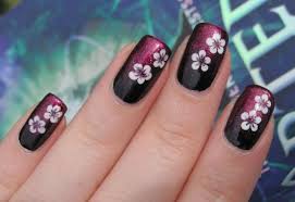Simple Dotting Tool Flowers Flower Nail Art Flower Nails Nail Art Flowers Designs