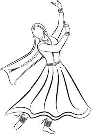 History Of Kathak Dancing Drawings Art Drawings Sketches Simple Indian Art Paintings