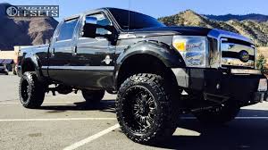 Wheel Offset 2013 Ford F 250 Super Duty Super Aggressive 3 5 Suspension Lift 6 Custom Rims Lifted Trucks Trucks Lifted Cars