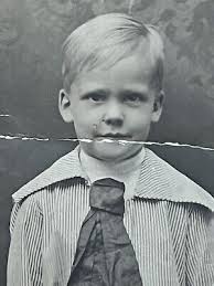 RPPC Little Boy Paul Henry Phelps Antique Real Photo Postcard c1910