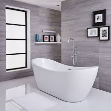 Freistehende ei form badewanne aus mineralguss ovale. Freistehende Badewanne Oval 1830mm X 710mm Otterton