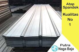 Atap zincalume ini diproduksi dengan teknologi tinggi yang dikembangkan oleh tim riset bluescope steel yang berkantor pusat di australia. Harga Atap Spandek Di Jakarta Per Meter Per Lembar Terbaru 2020 Putra Naga Baja