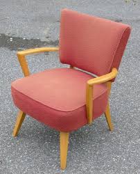 Rare Heywood Wakefield Upholstered Chair Pull Up Chair Wheat Original Nr Upholstered Chairs Mid Century Modern Decor Upholster