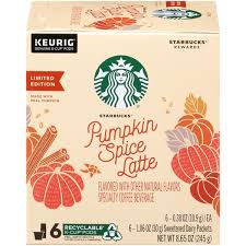 This normally retails for $15.45, so you are saving 5% off list price. Starbucks Pumpkin Spice Latte K Cups Pods Flavor Packets 6ct Hy Vee Aisles Online Grocery Shopping
