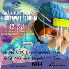 Hari jururawat antarabangsa (bahasa inggeris: Nih Malaysia Auf Twitter Sambutan Tahun Ini Amat Bermakna Demi Menghargai Pengorbanan Jururawat Terutamanya Frontliners Dalam Menangani Pandemik Covid 19 Tema Nurses A Voice To Lead Nursing The World To Health Bertepatan Dengan Usaha