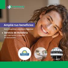 Incluíle a la mayor asistencia médica de tu zona, por una mínima cuota  mensual , el servicio de hotelería en Dayss Inn Tres Cruces de Montevideo,  en caso de internación o estudios