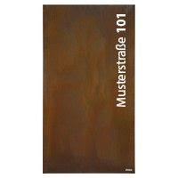 Sichtschutz Cortenstahl Stele Ihre Strasse Sichtschutz Cortenstahl Cortenstahl Sichtschutz