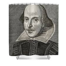 Portrait of William Shakespeare Bath Towel by Martin the elder Droeshout