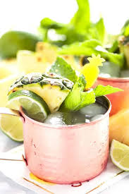 Simple Pineapple Moscow Mule Recipe Recipe Cocktail Recipes Easy Recipes Moscow Mule Recipe