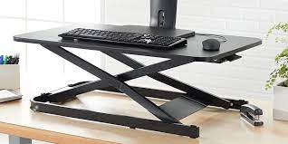 We sell the best standing desk converter. Build A Standing Desk With Amazonbasics 104 Adjustable Converter Save 30 9to5toys