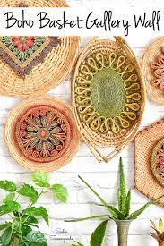 Maybe you would like to learn more about one of these? Basket Wall Decor With Bohemian Design From The Thrift Store