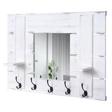 65 cm x 40 cm x 42 cm; Garderobe Vintage Weiss Kleiderst 228 Nder Landhausstil Altweiss Dielengarderobe