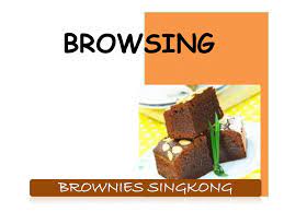 Brownies may have derived from chocolate cakes, becoming a denser and shorter version. Browsing Brownies Singkong Ppt Download