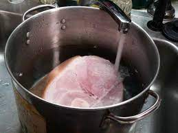 Boiled Picnic Shoulder Recipe Recipe Ham Boiled Dinner Boiled Ham Recipes With Cooked Ham