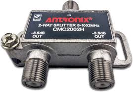 I wanted to move my modem to a room with only one cable outlet, which was plugged into a cable box, so i bought a splitter from radio shack. Amazon Com Cable Modem Moca Premium Coaxial 2 Way Splitter Ideal For Bidirectional Rg 6 Rg 59 Communications Computers Accessories