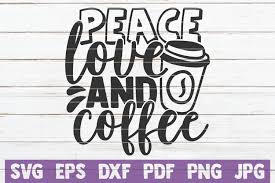 Download Peace Love And Coffee Graphic By Mintymarshmallows Creative Fabrica PSD Mockup Templates