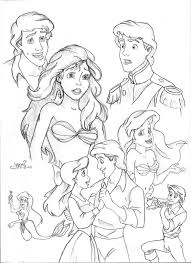 Ariel Eric Disney Sketches Disney Drawings Disney Art