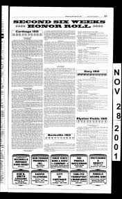 The Panola Watchman (Carthage, Tex.), Vol. 128, No. 96, Ed. 1 Wednesday,  November 28, 2001