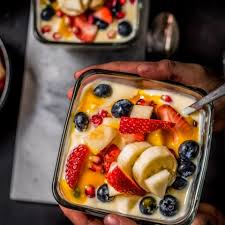 Easy Indian Fruit Custard Recipe Recipe Fruit Custard Custard Recipes Recipes