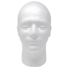 Amazon Com Male Styrofoam Foam Mannequin Wig Head 11 1 Count Beauty Styrofoam Styrofoam Head Mannequin Heads