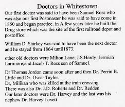 Narratives Whitestown Indiana History