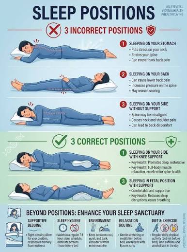 💤 Back, front or side? The way you sleep has the ability to trigger its  own set of problems. from neck pain to brain health, this is how your  sleeping position is