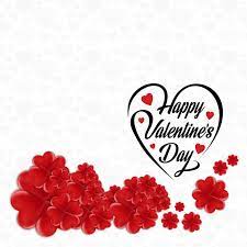 Valentine hearts and flowers with white frame by kotoffei on @creativemarket valentine's day concept background. Free Vector Happy Valentine S Day Flower Frame